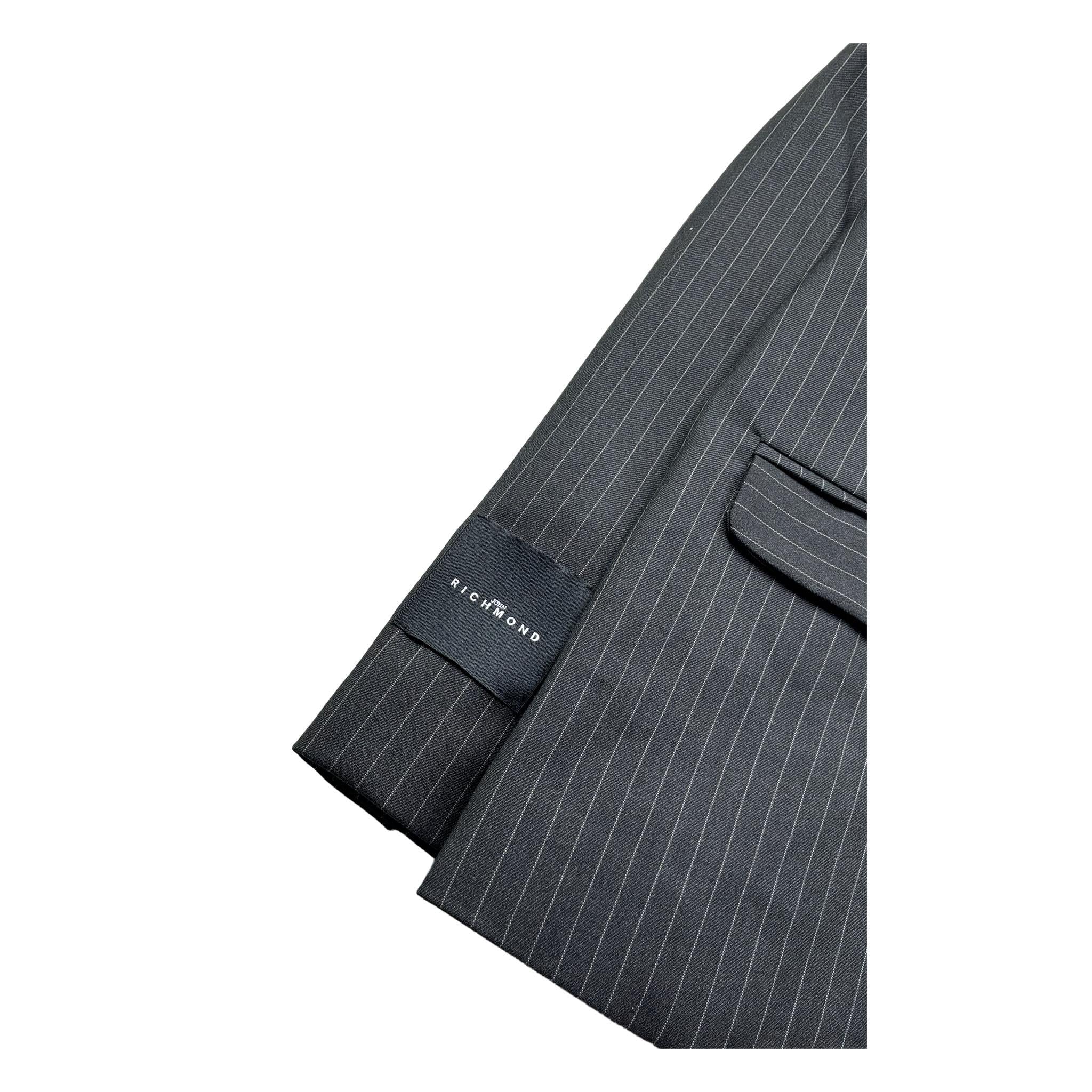 John Richmond Giacca Tinta Unita Monopetto per Bambino RBP26075GC NERO JOHN RICHMOND 