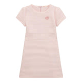 Guess Abito Tinta Unita con Logo per Bambina K4RK12KC3A0 ROSA GUESS 