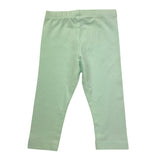 To Be Too Leggins Tinta Unita per Neonata DJDI VERDE ACQUA TO be too 