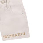 Trussardi Bermuda Tinta Unita con Girovita Regolabile per Bambino TIP25041BEXJ BEIGE TRUSSARDI 