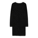 TWINSET abito tinta unita girocollo logato Nero per Bambina 242GJ3061X NERO TWINSET 