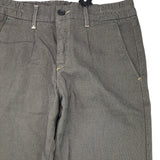 BERNA pantalone tinta unita con microfantasia Nero per Bambino 22566 NERO BERNA 