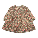 LOUISE MISHA abito tinta unita fantasia fiori Beige per Bambina GRIW24S0095 BEIGE LOUISE MISHA 