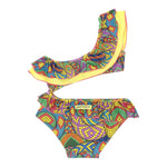 4Giveness Costume Intero Tinta Unita con Fantasia per Neonata 125NBWIN5114 MULTICOLOR 4GIVENESS 