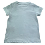 Trussardi T-Shirt Girocollo Tinta Unita con Logo per Neonato TIP26010TS VERDE ACQUA TRUSSARDI 