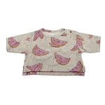 Play Up T-Shirt Modello Crop Tinta Unita per Neonata PA022AQ11351 BEIGE PLAY UP 