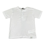 Paolo Pecora T-Shirt Tinta Unita Girocollo per Bambino THTH BIANCO PAOLO PECORA 