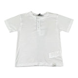 Paolo Pecora T-Shirt Tinta Unita Girocollo per Bambino THTH BIANCO PAOLO PECORA 