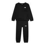 The North Face Completo 2 Pezzi Felpa-Pantalone Tinta Unita per Bambino NF0A84N3JK3 NERO THE NORTH FACE 