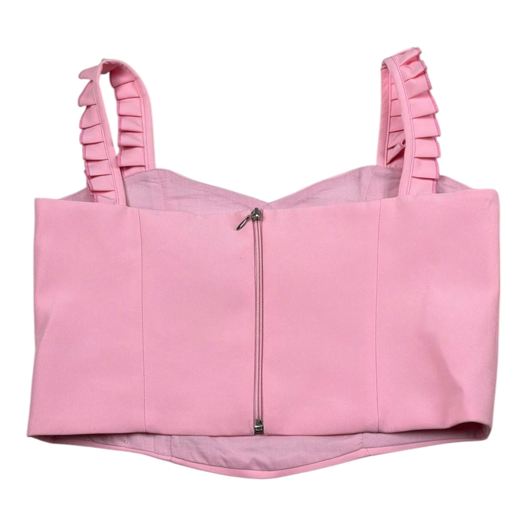 Marc Ellis Top Tinta Unita per Bambina JMJTP01162 ROSA MARC ELLIS 