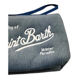 SAINT BARTH borsello tinta unita con logo Azzurro per Bambina ALINEE AZZURRO SAINT BARTH 