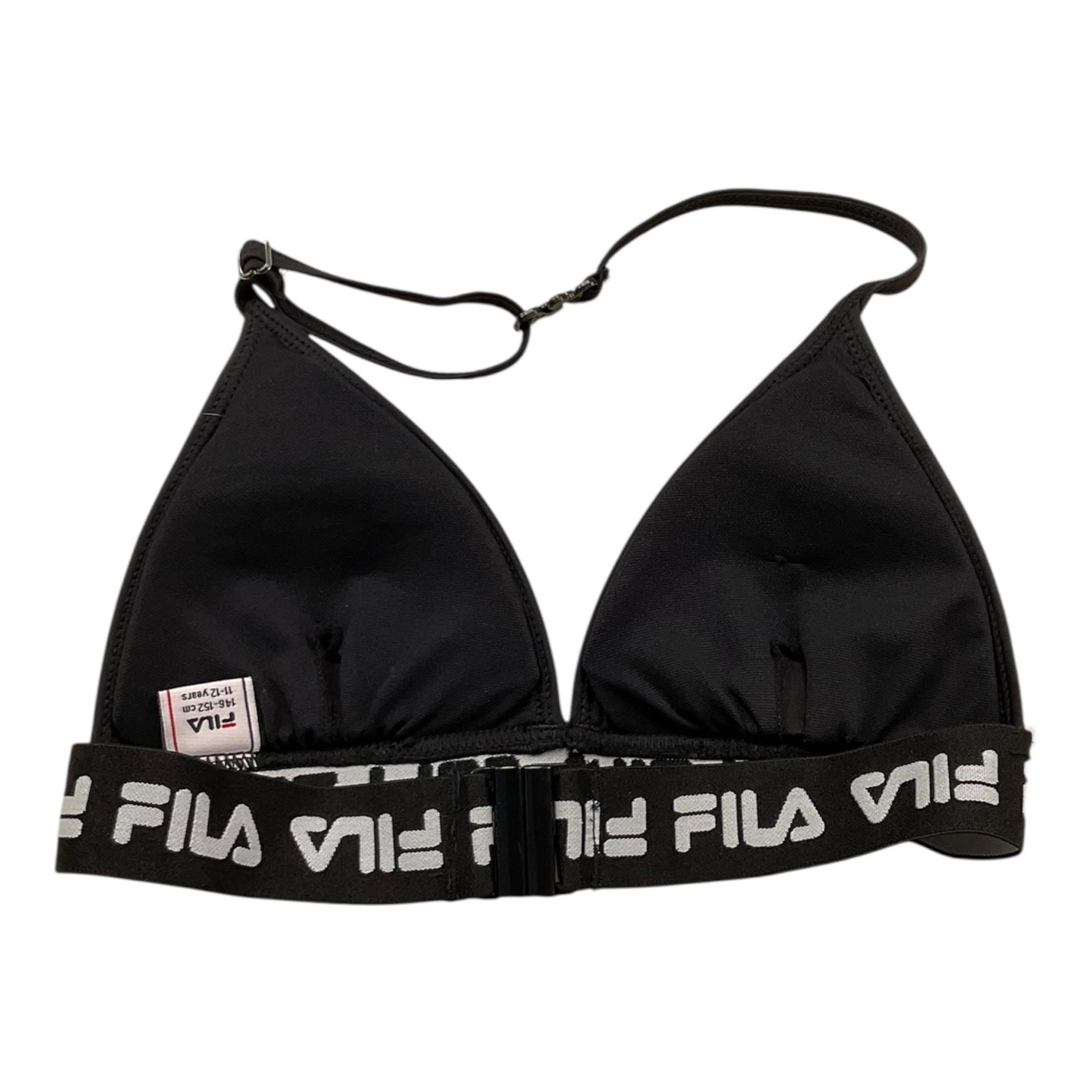 Fila  Triangolo Tinta Unita con Logo per Bambina CSMT NERO FILA 