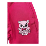 MOUSSE pantalone modello tuta tinta unita con sampa Fuxia per Neonata BEARLOVE FUXIA MOUSSE 
