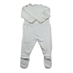 Wedoble Tutina Manica Lunga Tinta Unita per Neonato V2404346A BIANCO WEDOBLE 