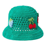 cappelli tinta unita traforato TW0B17 VERDE STELLA McCARTNEY 