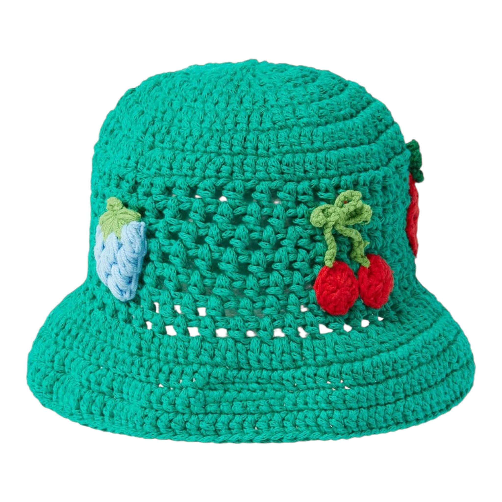 cappelli tinta unita traforato TW0B17 VERDE STELLA McCARTNEY 