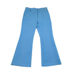 Y-Clu Pantalone Tinta Unita Modello A Zampa per Bambina Y19030 AZZURRO Y-CLU 