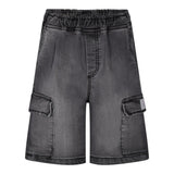 Marc Ellis Bermuda tinta unita In Denim Grigio per Bambina JMJPT01246 GRIGIO MARC ELLIS 