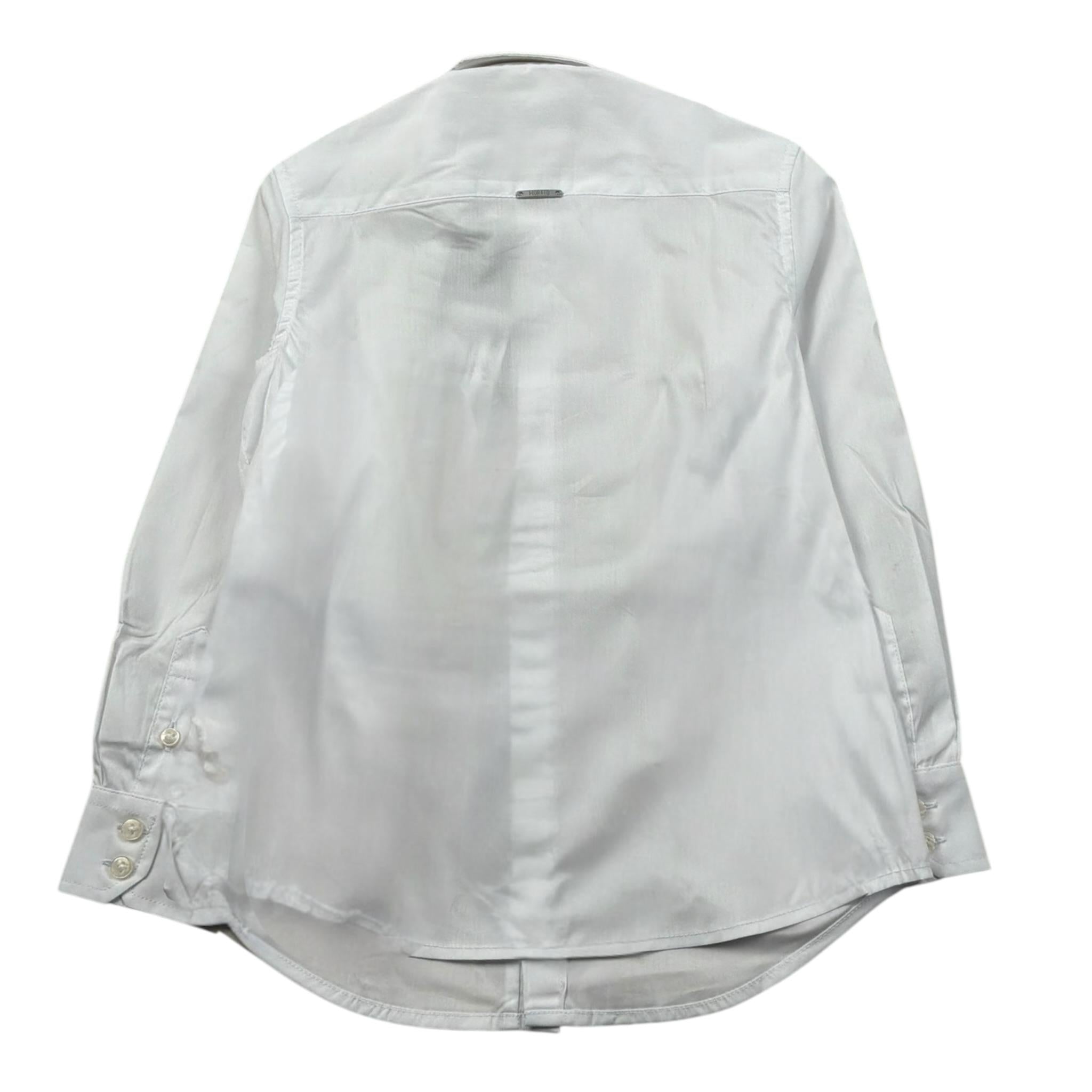 Antony Morato Camicia Manica Lunga Tinta Unita per Bambino MKSL00274 BIANCO ANTONY MORATO 