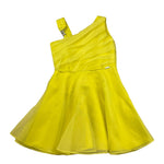 Liu Jo Abito Giromanica Tinta Unita con Tulle per Bambina GA5036X GIALLO LIU JO 