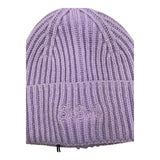 SAINT BARTH cappello tinta unita con logo Lilla per Bambina LILAS LILLA SAINT BARTH 