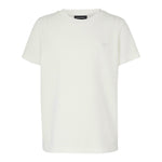 Emporio Armani T-Shirt Girocollo Tinta Unita con Logo per Bambino EB000166X PANNA EMPORIO ARMANI 
