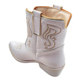 Jammers Stivale Modello Camperos Tinta Unita per Bambina 12200 BIANCO JAMMERS 