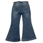 MANUEL RITZ jeans tinta unita modello zampa Blu per Neonata 242GJ2290 BLU MANUEL RITZ 