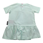 John Richmond Abito Tinta Unita con Stampa per Neonata RIP25005VE VERDE ACQUA JOHN RICHMOND 