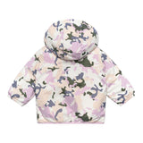 K-WAY giubbino sampa fantasia militare con cappuccio Panna per Neonata K6128PWA PANNA K-WAY 