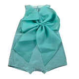 A' La Page Pagliaccetto Tinta Unita con Fiocco per Bambina AL21J TIFFANY A' LA PAGE 