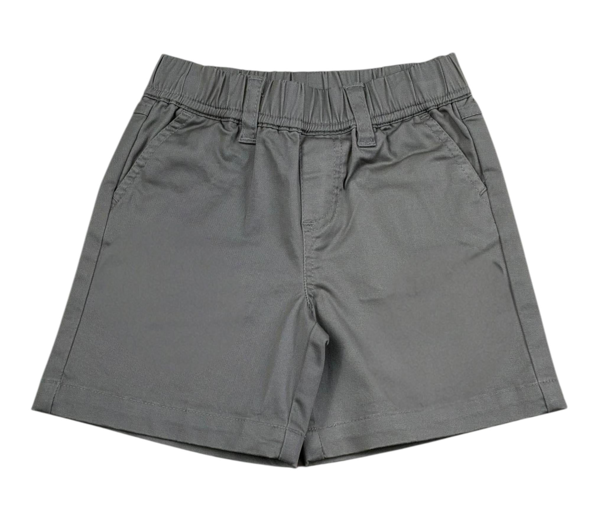 John Richmond Bermuda Tinta Unita con Elastico In Vita per Neonato RIP26128BE GRIGIO JOHN RICHMOND 