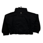 DIXIE felpa con zip tinta unita Nero per Bambina LG03040G34 NERO DIXIE 