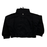 DIXIE felpa con zip tinta unita Nero per Bambina LG03040G34 NERO DIXIE 