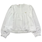 Liu Jo Camicia Manica Lunga Tinta Unita per Bambina GF3198 BIANCO LIU JO 