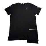 Paolo Pecora T-Shirt tinta unita con Stampa Nero per Bambino PP2235 NERO PAOLO PECORA 