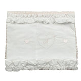 Barcellino Tucoperta Bicolore con Stampa per Neonata 110816 BIANCO/ROSA BARCELLINO 