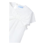 Mayoral Camicia Mezza Manica Tinta Unita per Neonata 3182N BIANCO MAYORAL 