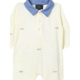 Fay Set Tutina-Cappello-Bavetta per Neonato FVB510 PANNA FAY 