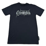 John Richmond Abito Mezza Manica Tinta Unita Brillantino per Bambina RGP26196VE NERO JOHN RICHMOND 