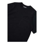 Dsquared2 T-Shirt Girocollo Tinta Unita con Stampa per Bambino DQ2938 NERO DSQUARED2 