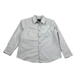 John Richmond Camicia Tinta Unita con Bottoni per Bambino RBP26029CA GRIGIO JOHN RICHMOND 