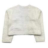 EMC cardigan tinta unita con fiocchi Panna per Bambina CE2044 PANNA EMC 