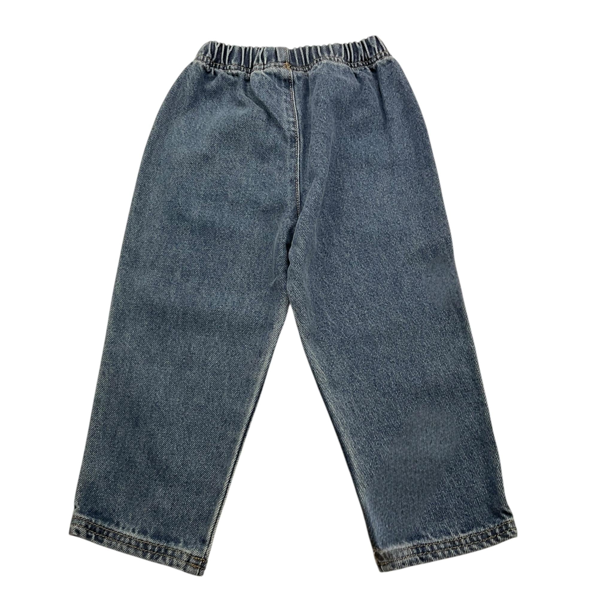 PLAY UP jeans tinta unita con elastico in vita Blu per Bambino PA011AP11608J BLU PLAY UP 