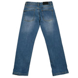 Trussardi Jeans Tinta Unita con Girovita Regolabile per Bambino TBP26018JE BLU TRUSSARDI 