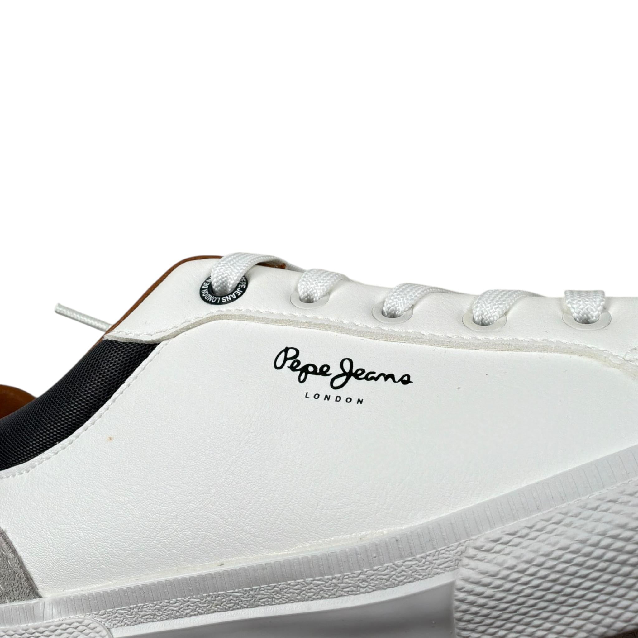 Pepe Feamo Sneakers Tinta Unita con Lacci per Bambino PBS30569 BIANCO PEPE FEAMO 