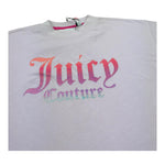 Juicy Couture T-Shirt Girocollo Tinta Unita con Stampa per Bambina JBX6549 ROSA JUICY COUTURE 