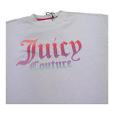 Juicy Couture T-Shirt Girocollo Tinta Unita con Stampa per Bambina JBX6549 ROSA JUICY COUTURE 