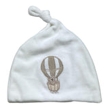NANAN cappello tinta unita con stampa Bianco per Neonata I24053PCB BIANCO NANAN 