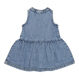 Diesel Abito Giromanica In Denim Tinta Unita per Bambina K00597J BLU DIESEL 